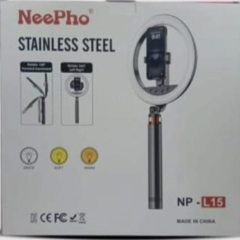 NeePho Ring light with tripod NP-L15