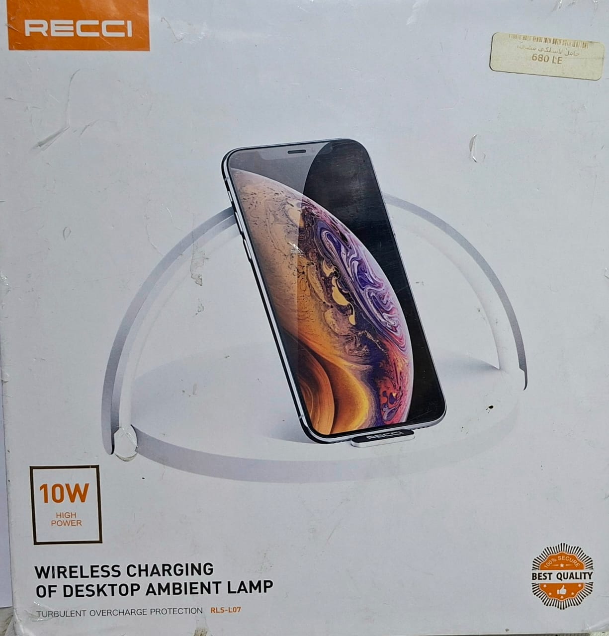 Recci wireless charging stand ambient lamp