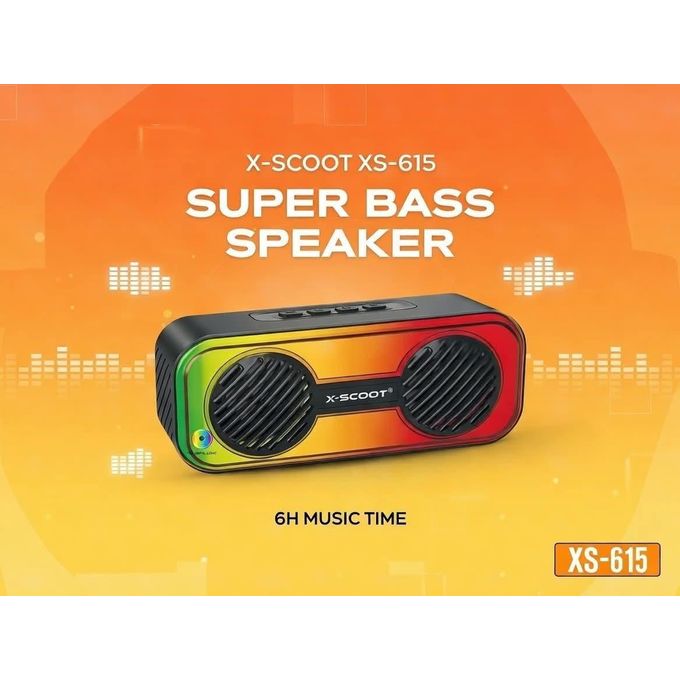 X-Scoot XS615 super bass speaker